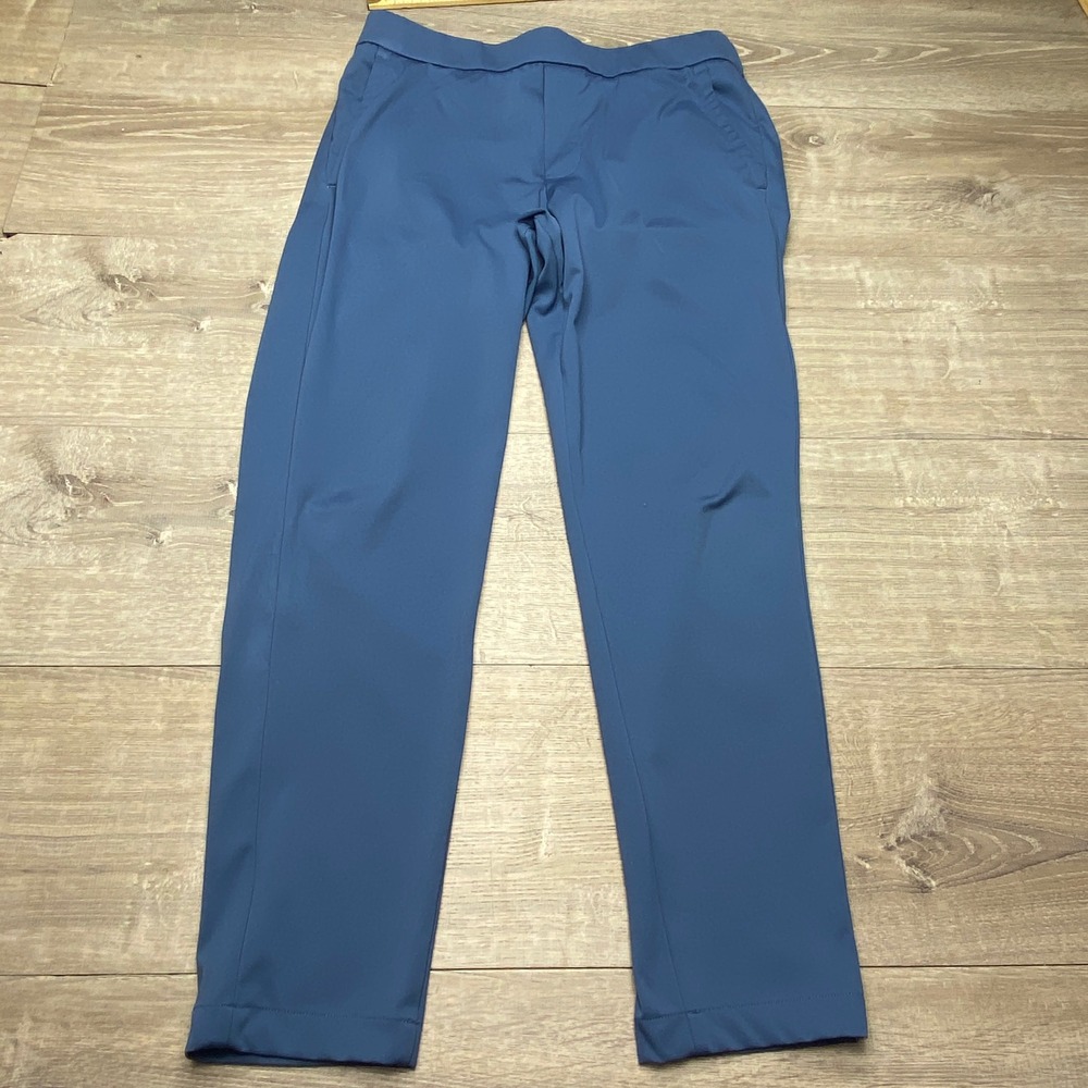 Bonobos Pants Mens Large Regular‎ Blue Polyester Performance Chino